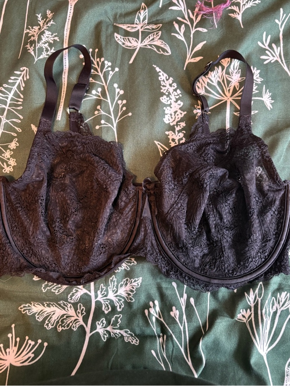 ✨BUY 1 GET 1 FREE✨ Adore Me Black Lace Underwire Bra